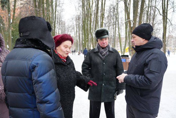 Проверка Губернатором Центрального парка культуры и отдыха в Пушкино