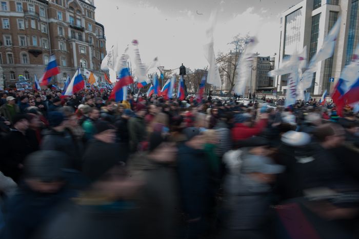 Марш памяти убитого политика Бориса Немцова в Москве