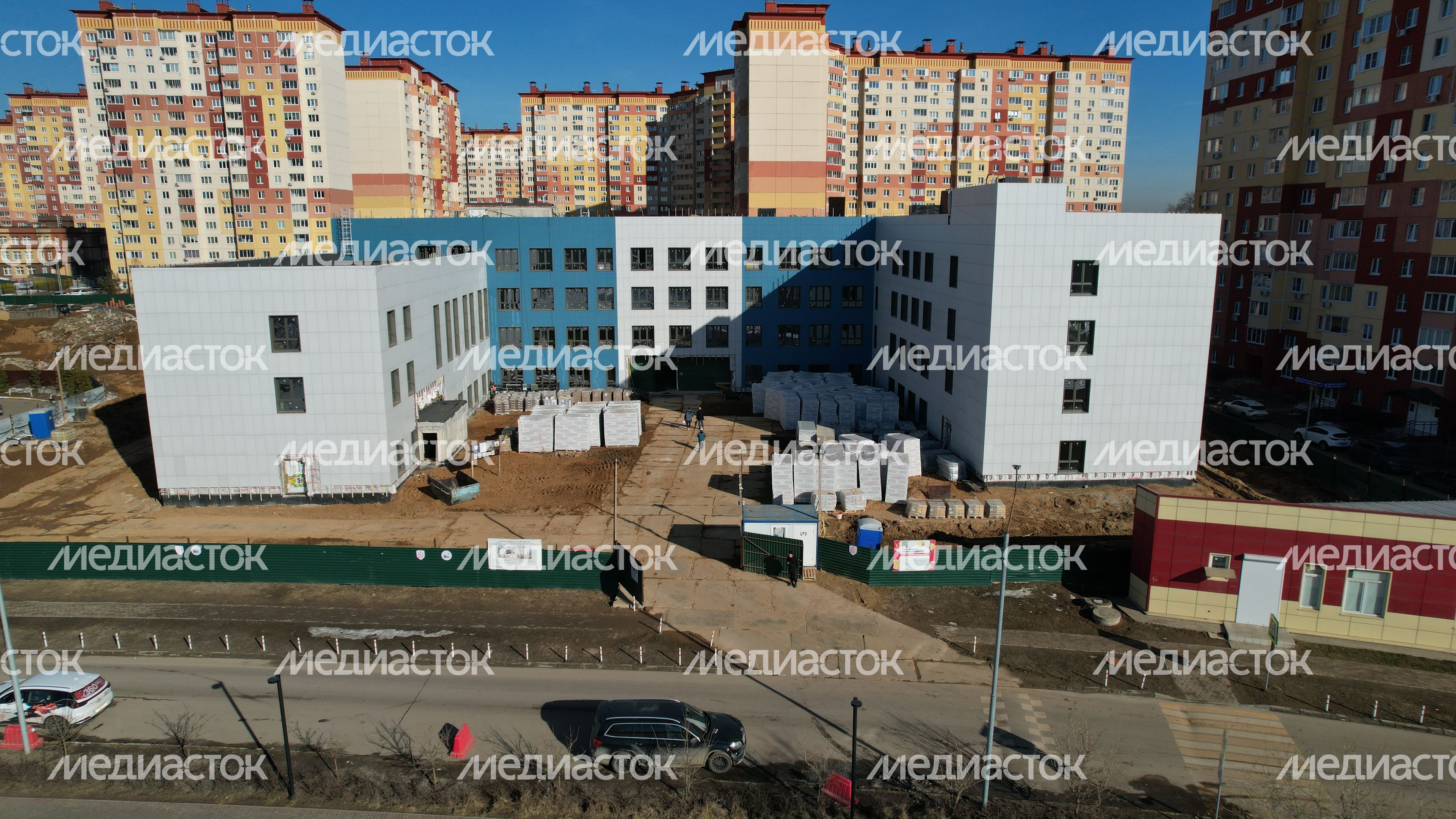 Строительство школы на 1100 мест в ЖК "Новые Островцы"