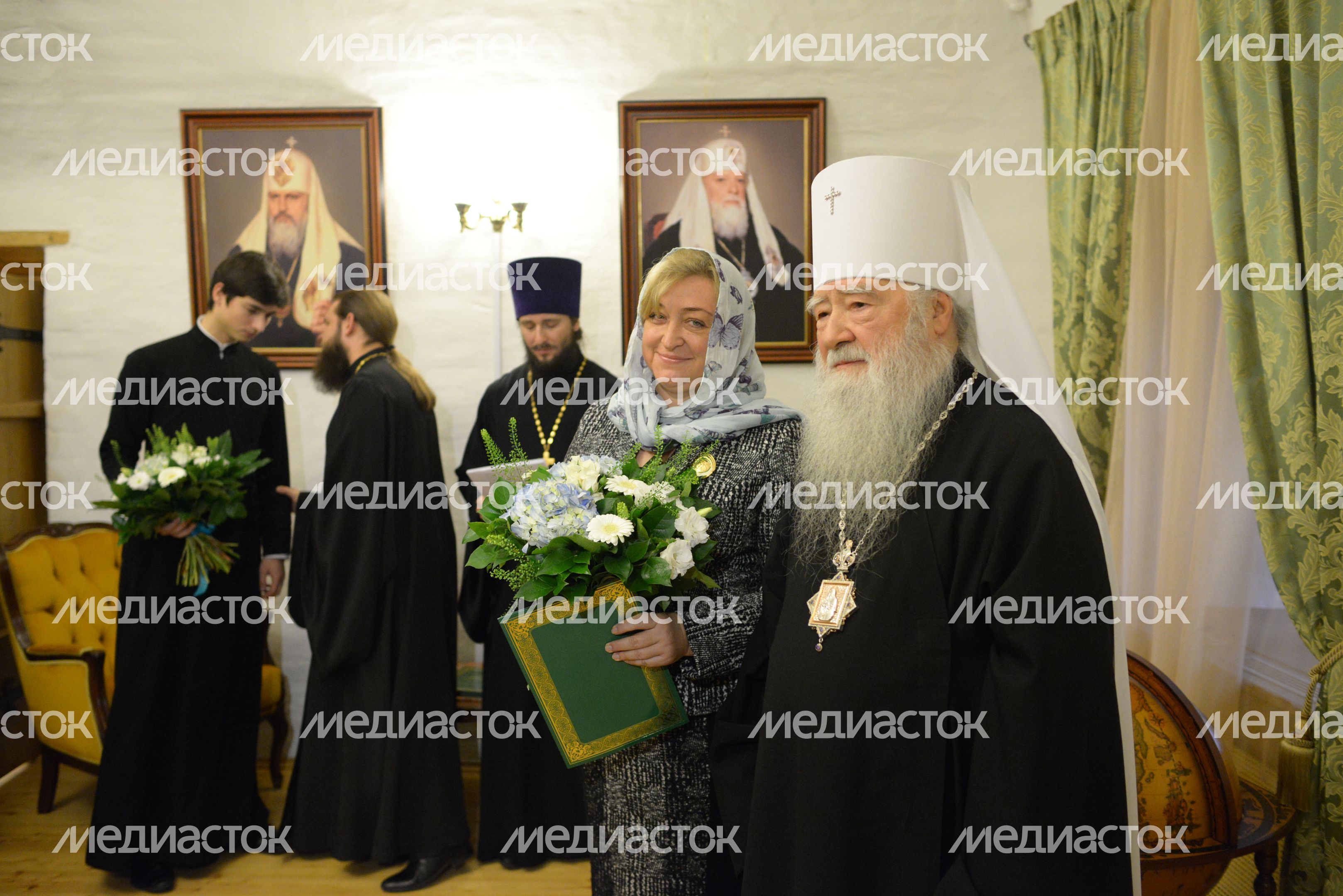 Награждение в Новодевичьем монастыре