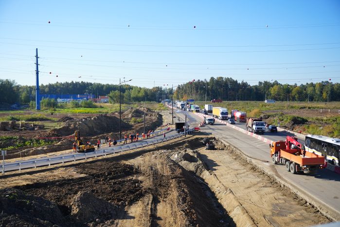 Еще один участок Южно-Лыткаринской автодороги запущен в Подмосковье
