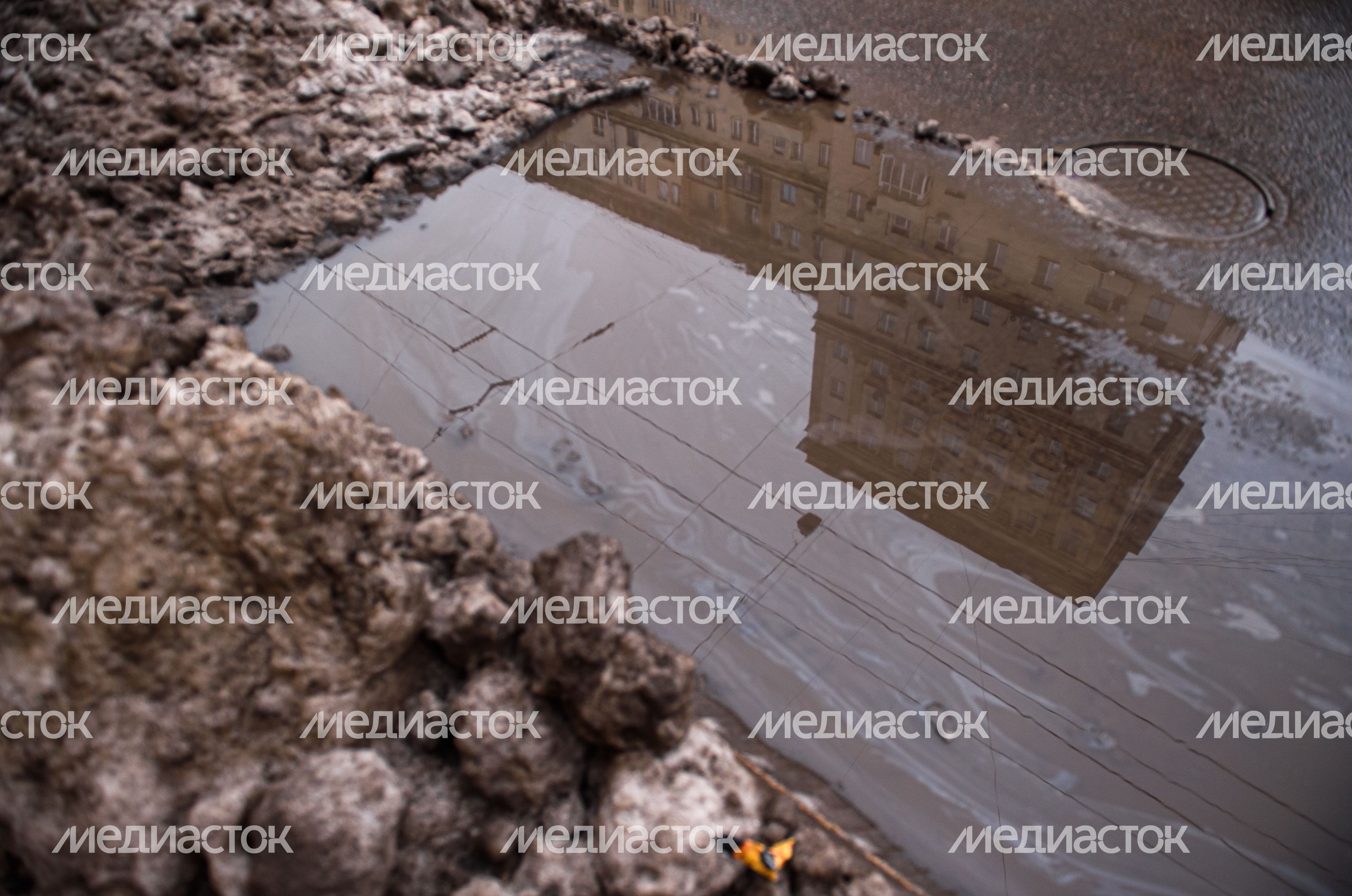 Декабрьская слякоть в Москве Декабрьская слякоть в Москве