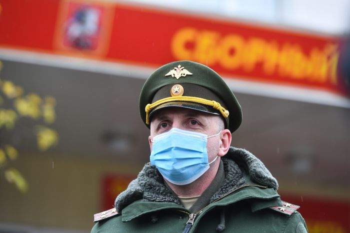 Отправка призывников к местам прохождения военной службы с городского сборного пункта Военного комиссариата города Москвы