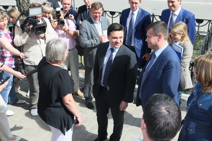 А. Воробьев посетил с рабочим визитом Егорьевский район