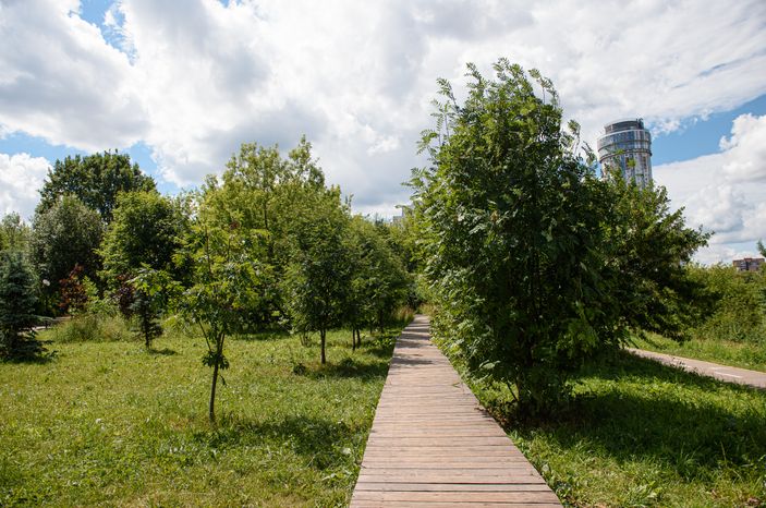 Летние виды Парка Экоберег