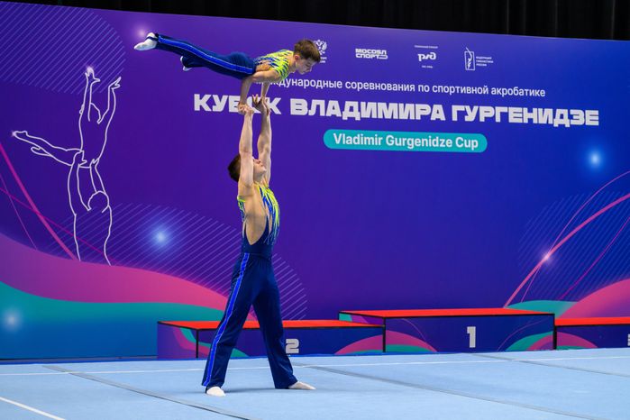 Финал Кубка Гургенидзе по спортивной акробатике в двойках в Одинцово