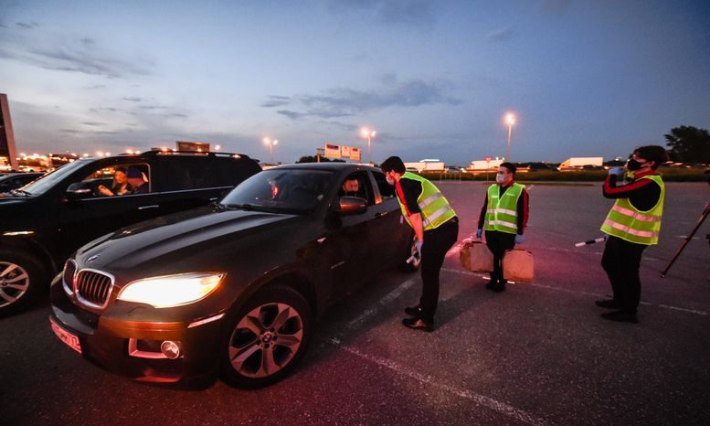 Открытие первого автокинотеатра под открытым небом в Московском регионе