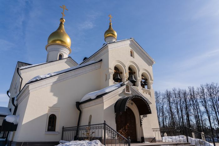 Одинцовский округ. Храм Казанской иконы Божией Матери в поселке Мещерский