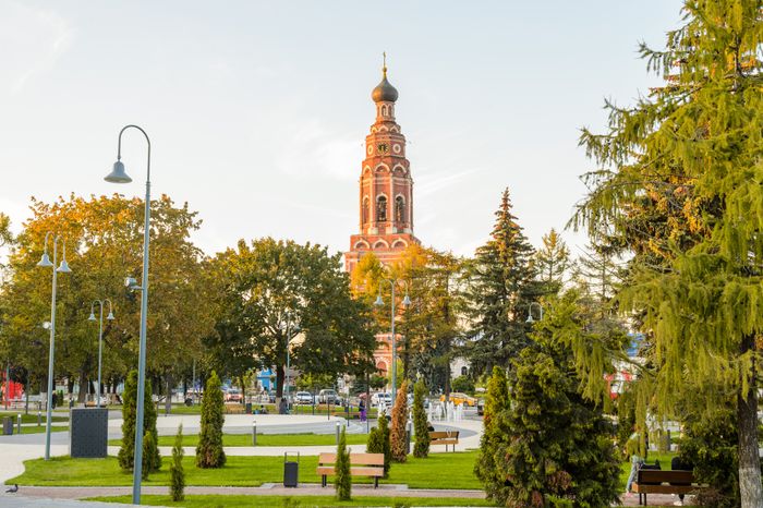 Бронницы. Площадь имени Тимофеева