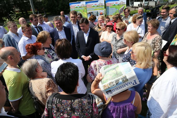 А. Воробьев посетил с рабочим визитом Мытищи