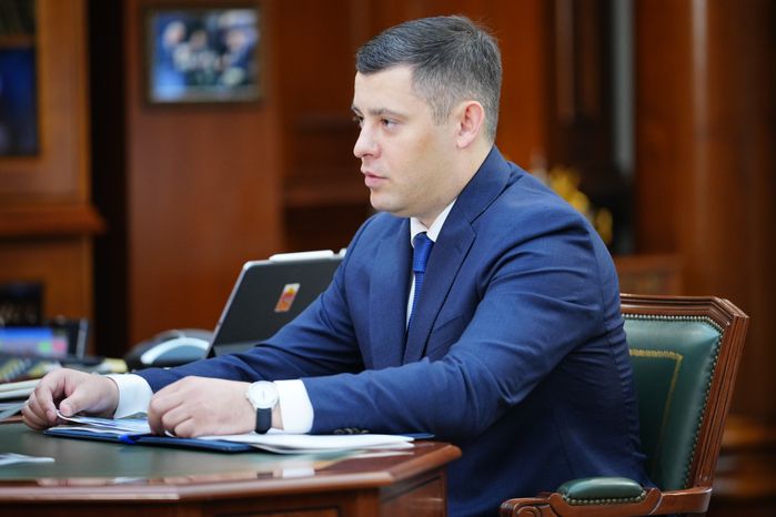 Андрей Воробьев обсудил с главой г.о. Подольск приоритетные задачи муниципалитета