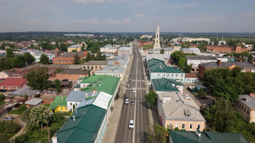 Благоустройство центральной части Коломны