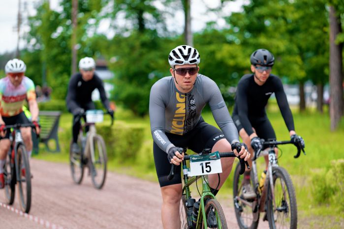 Первый велозаезд серии Gran Fondo Gravel Race в парке Малевича Одинцовского округа