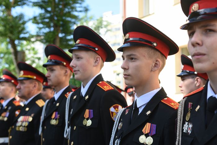 Последний звонок в Московском президентском кадетском училище имени М.А. Шолохова, 1 часть