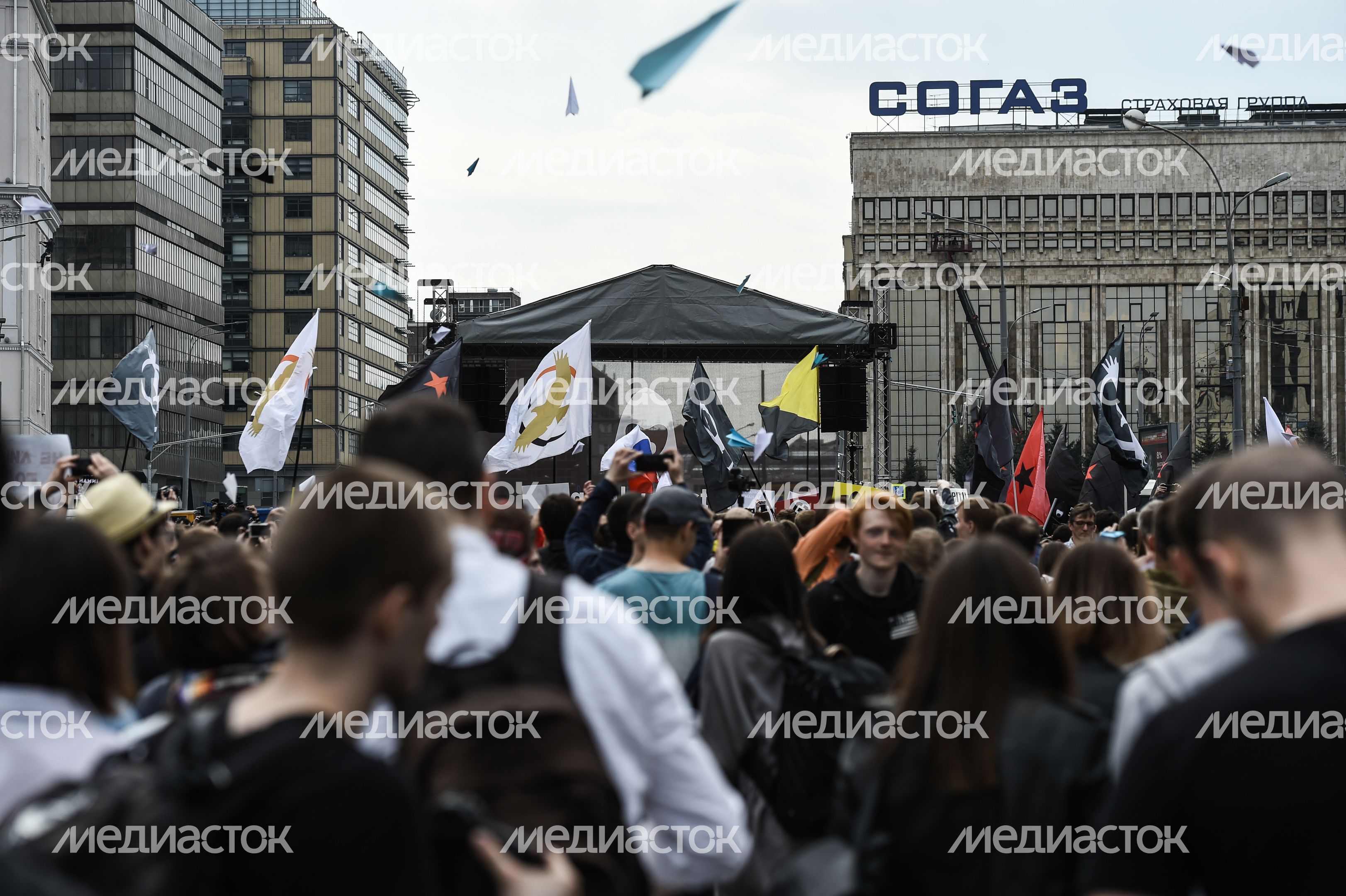 Митинг против блокировки Telegram в Москве Митинг против блокировки Telegram в Москве