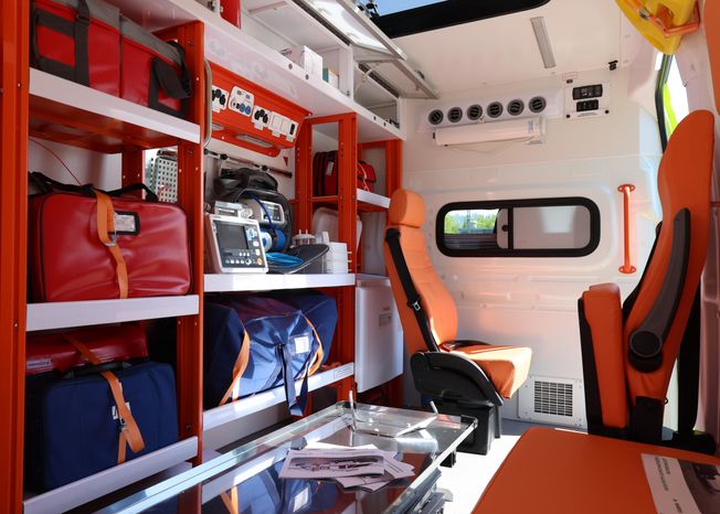 Выставка автомобильной спецтехники в рамках форума "Вызов Подмосковья-2025"