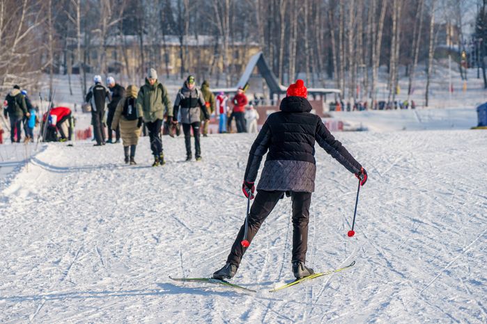 Массовая гонка «Лыжня России-2024» в Химках