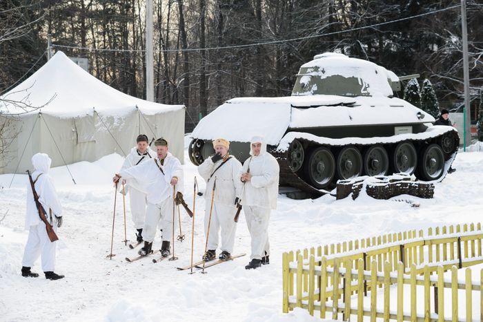Мытищи. Военно-историческая реконструкция «Разгром немецких войск под Москвой»