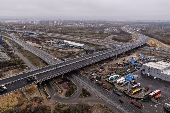 Запущено рабочее движение по участку ЮЛА от Лыткаринского шоссе до М-5 "Урал"