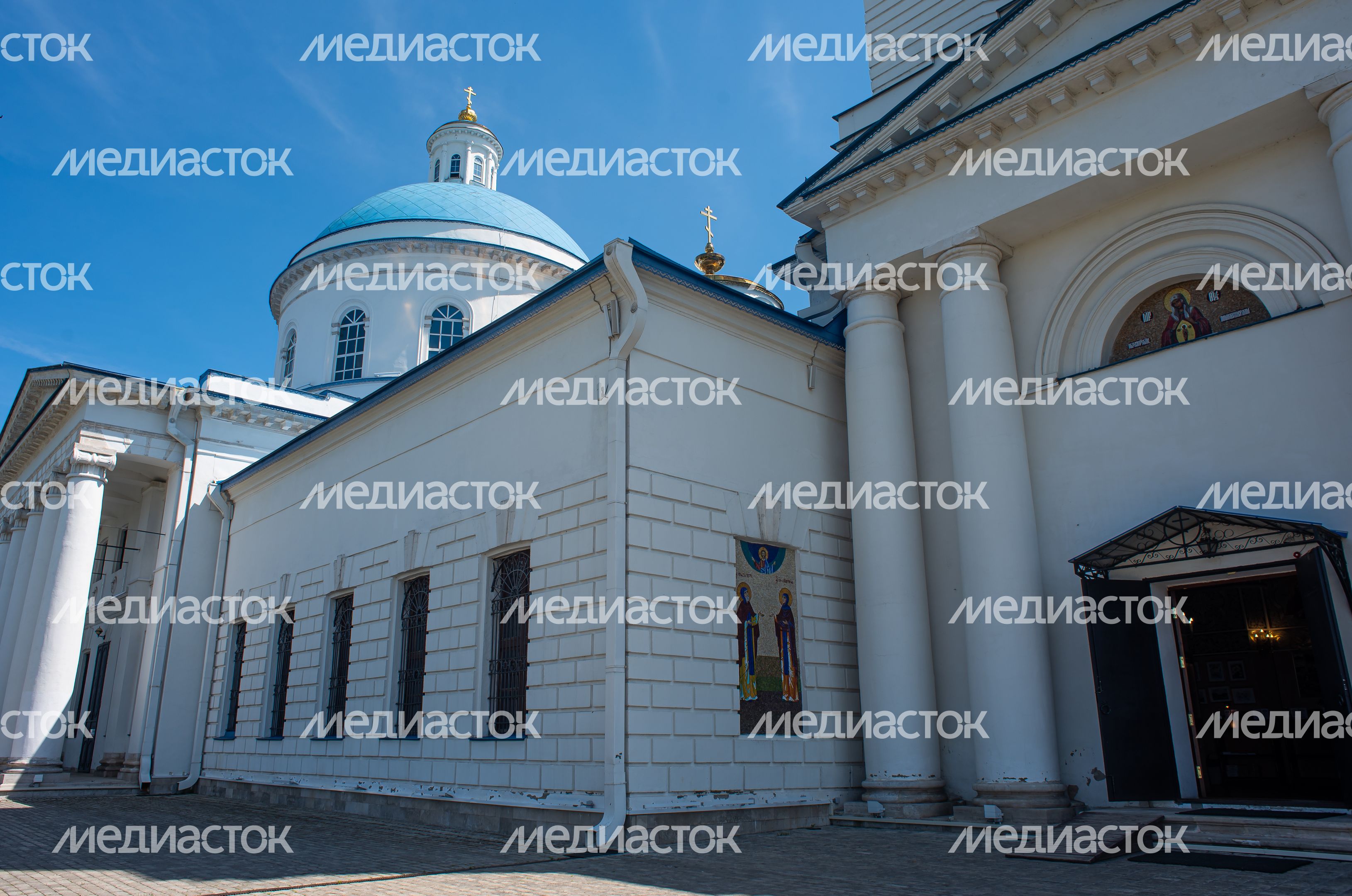 Летние виды города Серпухов