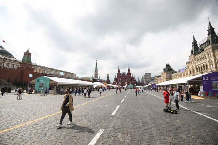 Книжный фестиваль «Красная площадь» в Москве