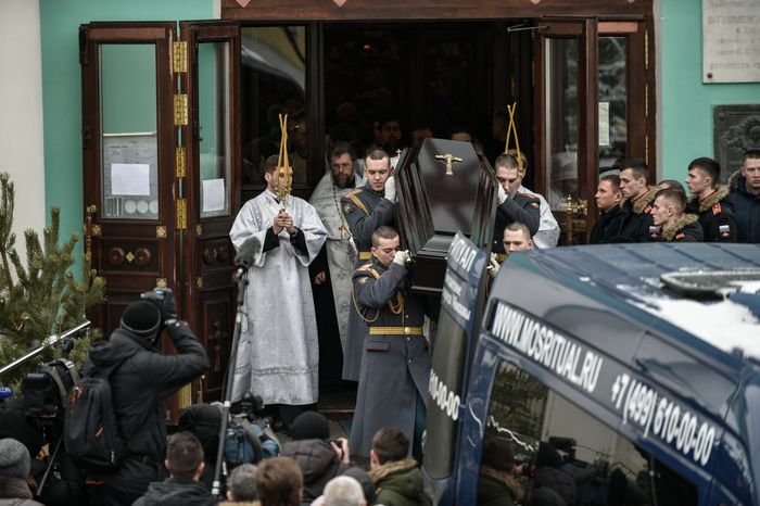 Отпевание Валерия Халилова