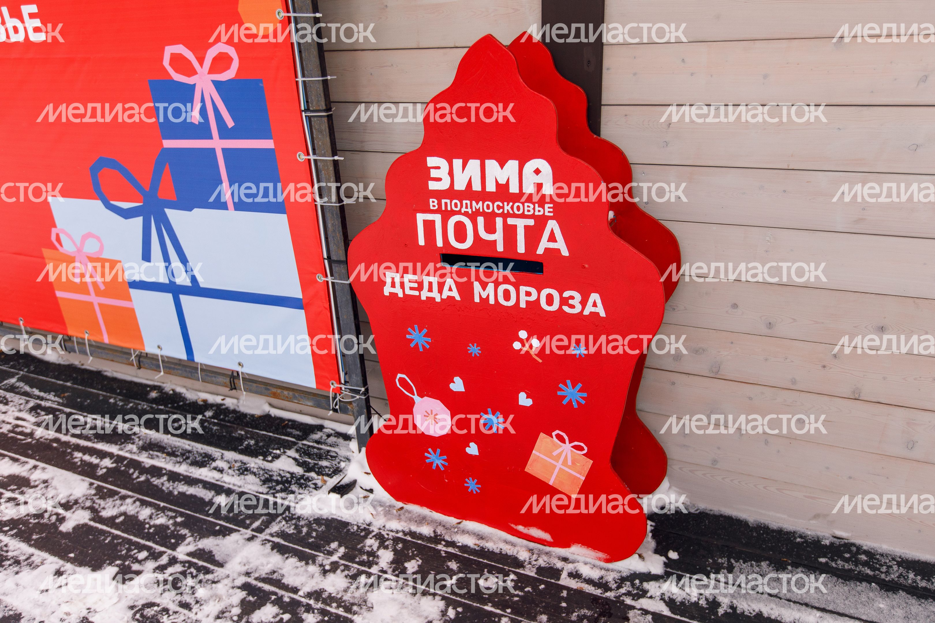 Центральный парк культуры и отдыха в Ногинске зимой Центральный парк культуры и отдыха в Ногинске зимой