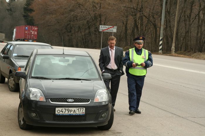 Инспектор ДПС в Клину