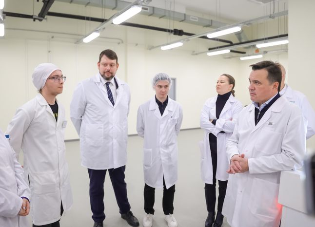 Андрей Воробьев запустил производство высокотехнологичной продукции в Подмосковье