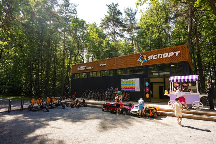 Лесопарк "Чемпион" в Дзержинском