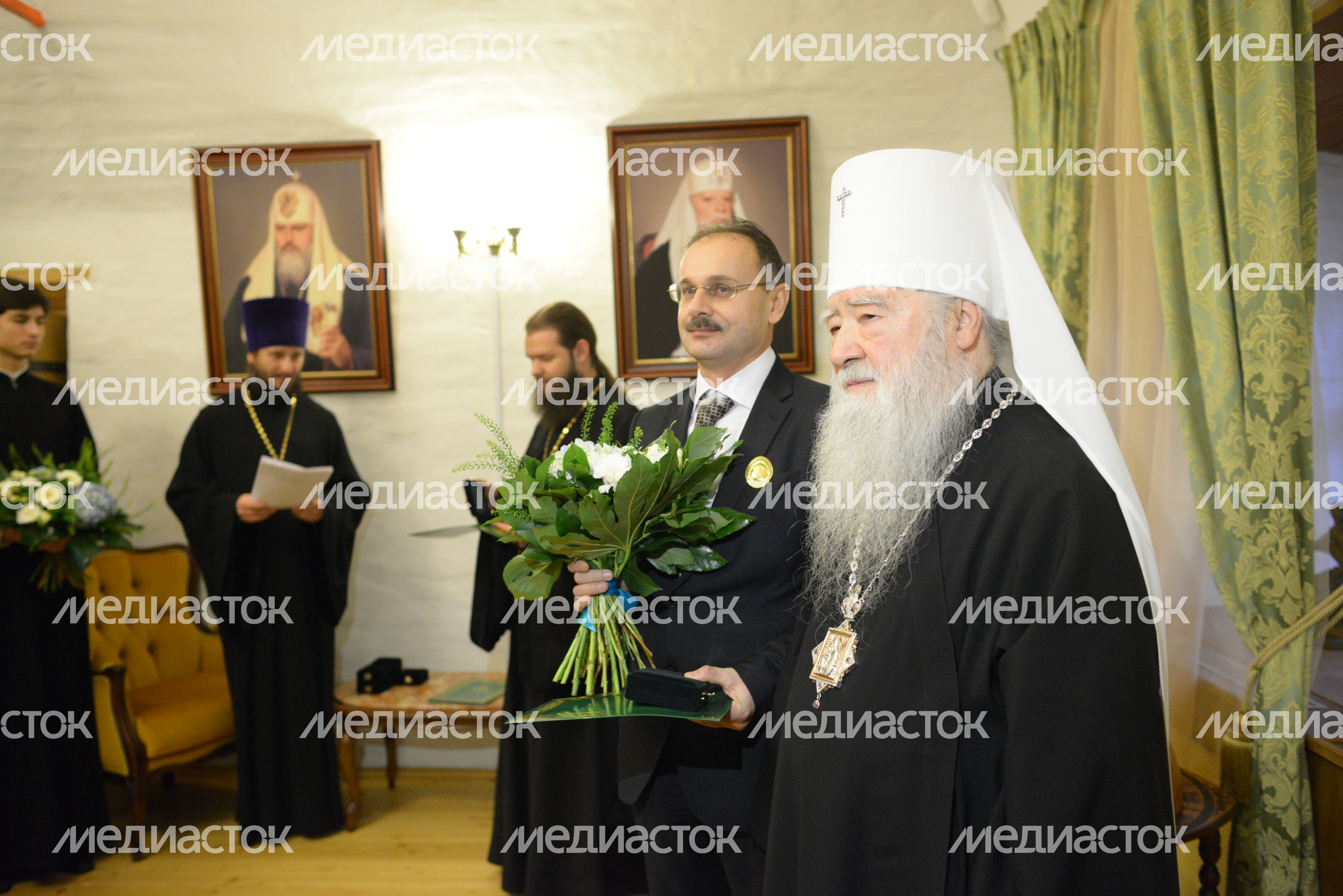 Награждение в Новодевичьем монастыре