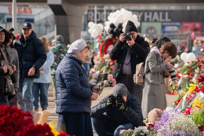 Мемориал памяти погибших в «Крокус Сити Холле» в Красногорске