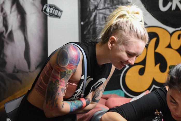 Открытие фестиваля «Russian Tattoo Expo» в Москве