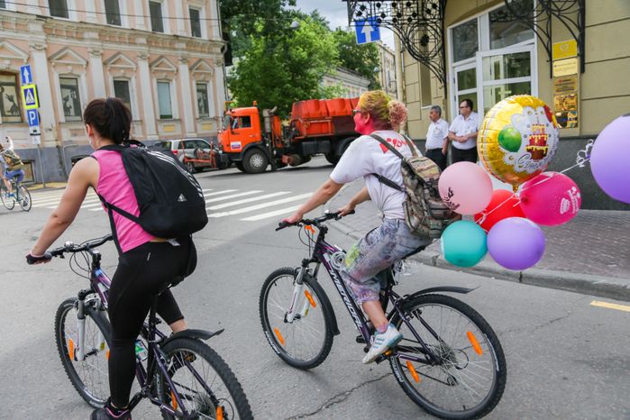 Велопарад в Москве