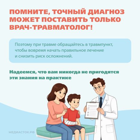 Перелом или ушиб Квадрат 10