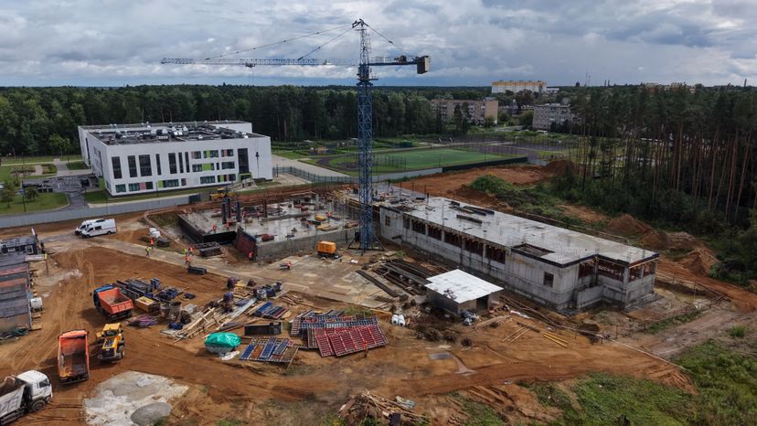 Строительство пристройки на 550 мест к Ликино-Дулевскому лицею
