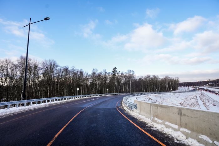 Первый участок Южно-Лыткаринской автомагистрали открыли в Ленинском округе