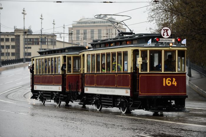 Праздник трамвая в Москве