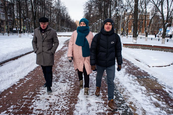 Зимние виды города Жуковский