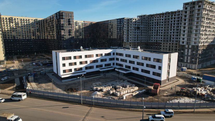 Строительство поликлиники на 540 посещений в смену в ЖК "Томилино парк"