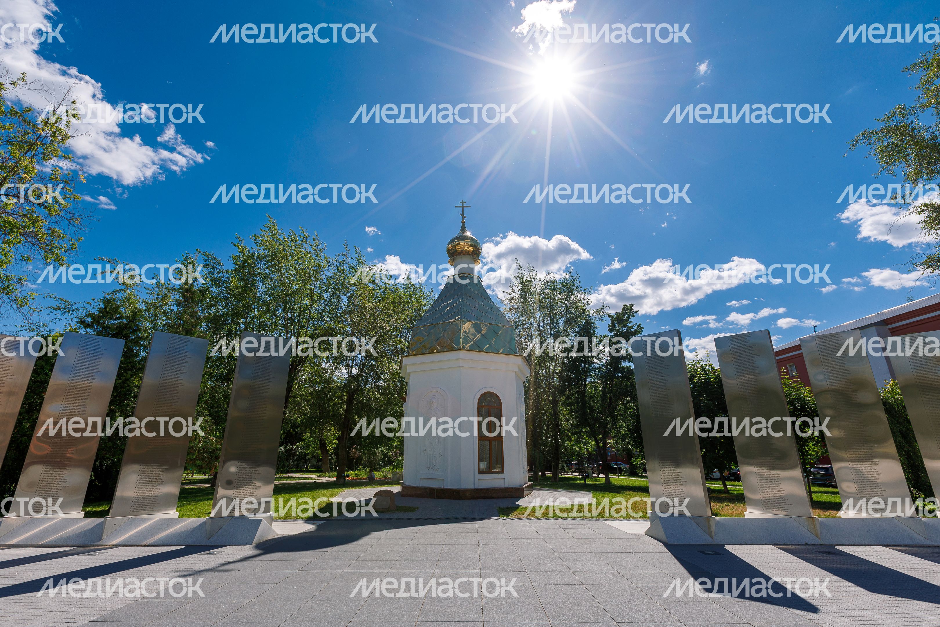 Часовня в сквере Победы в Реутове Часовня в сквере Победы в Реутове