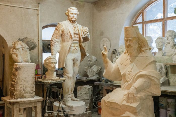 Парк и галерея скульптора Сергея Казанцева в Истре
