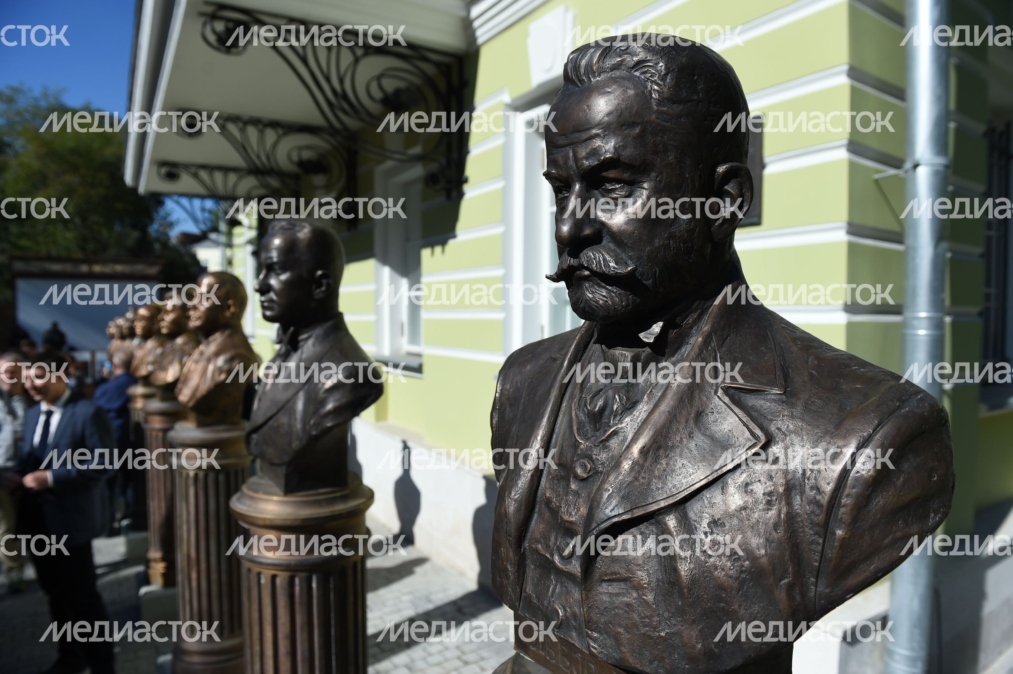 Открытие Аллеи правителей в Москве