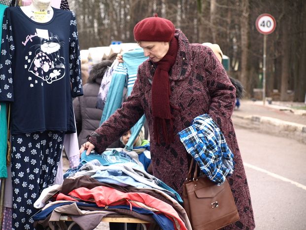 Ярмарка в Ивантеевке