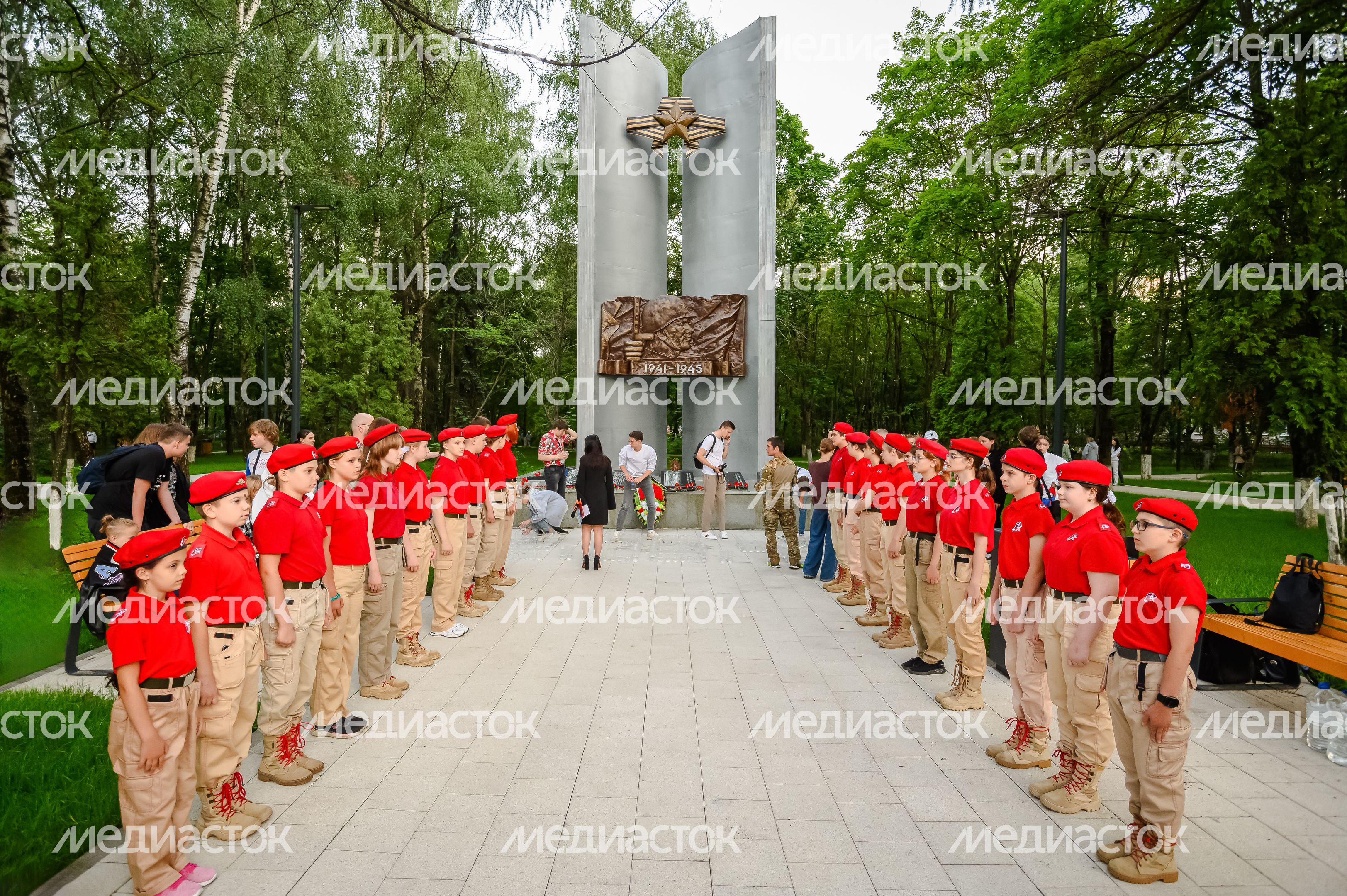 Всероссийская акция "Свеча памяти" в Балашихе