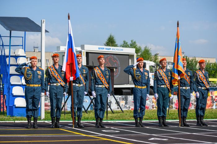 Соревнования по пожарно-спасательному спорту среди специальных управлений МЧС России