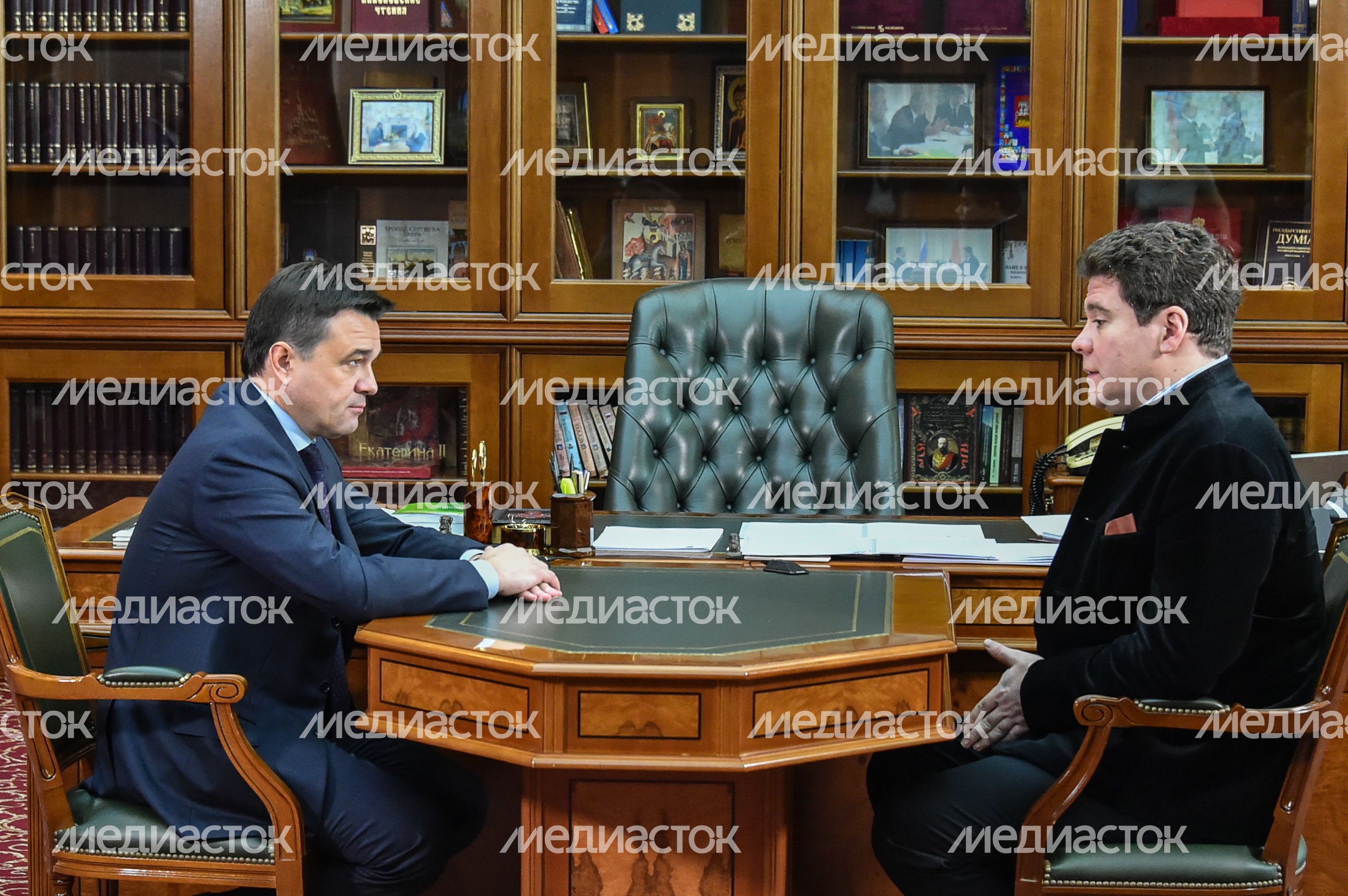 Губернатор обсудил с пианистом Денисом Мацуевым проведение международного фестиваля Чайковского