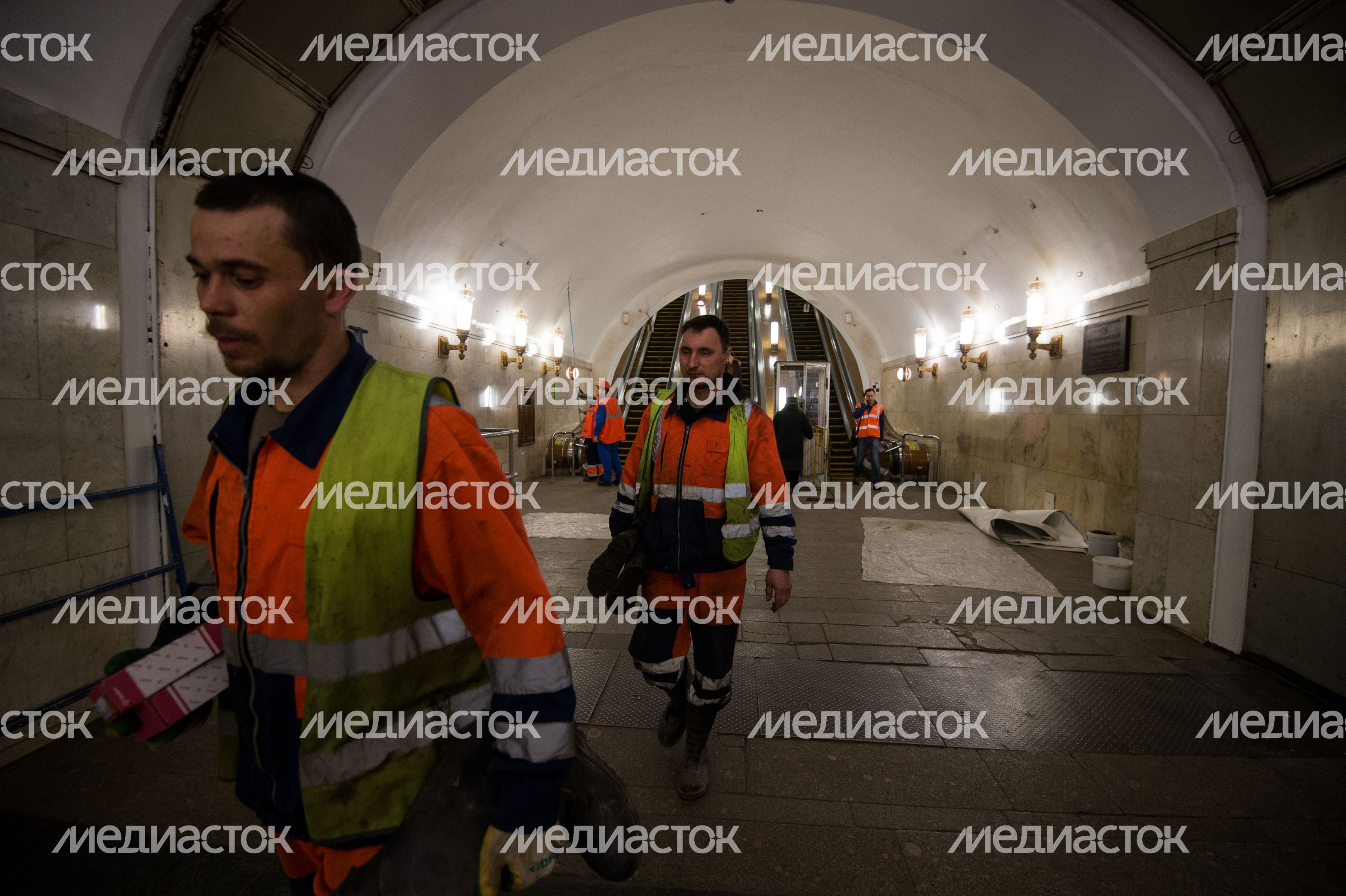 Диагностический поезд «Синергия 2» в Московском метрополитене Диагностический поезд «Синергия 2» в Московском метрополитене