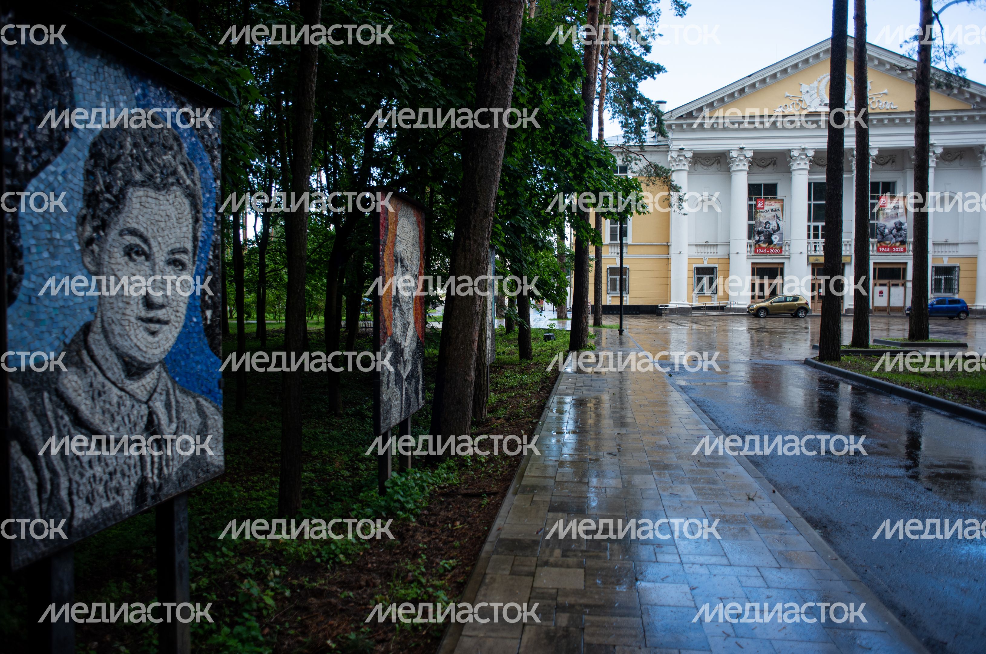 Летние виды города Дубна