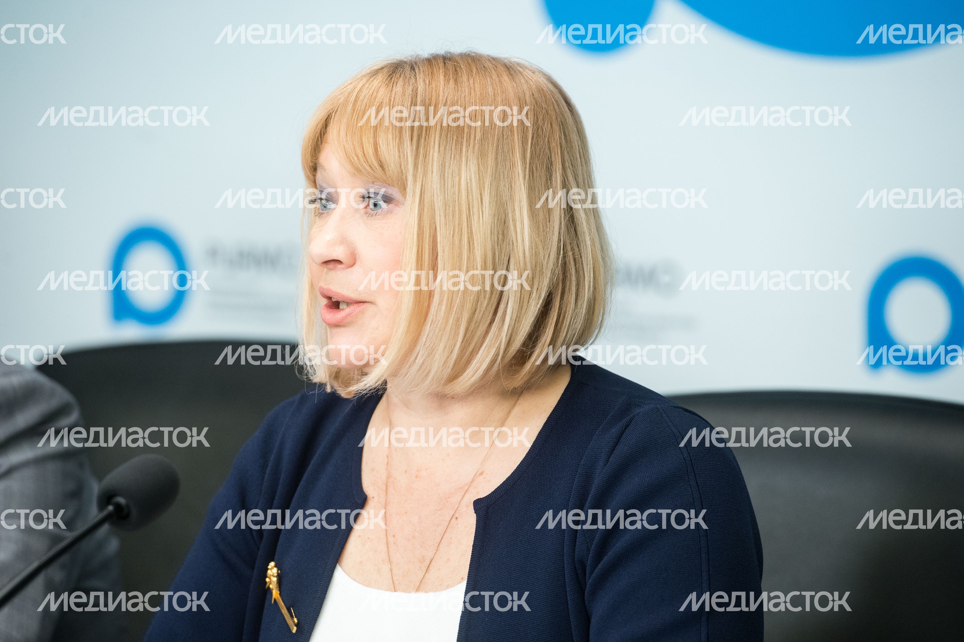 Пресс-конференция министра социального развития Подмосковья Ирины Фаевской